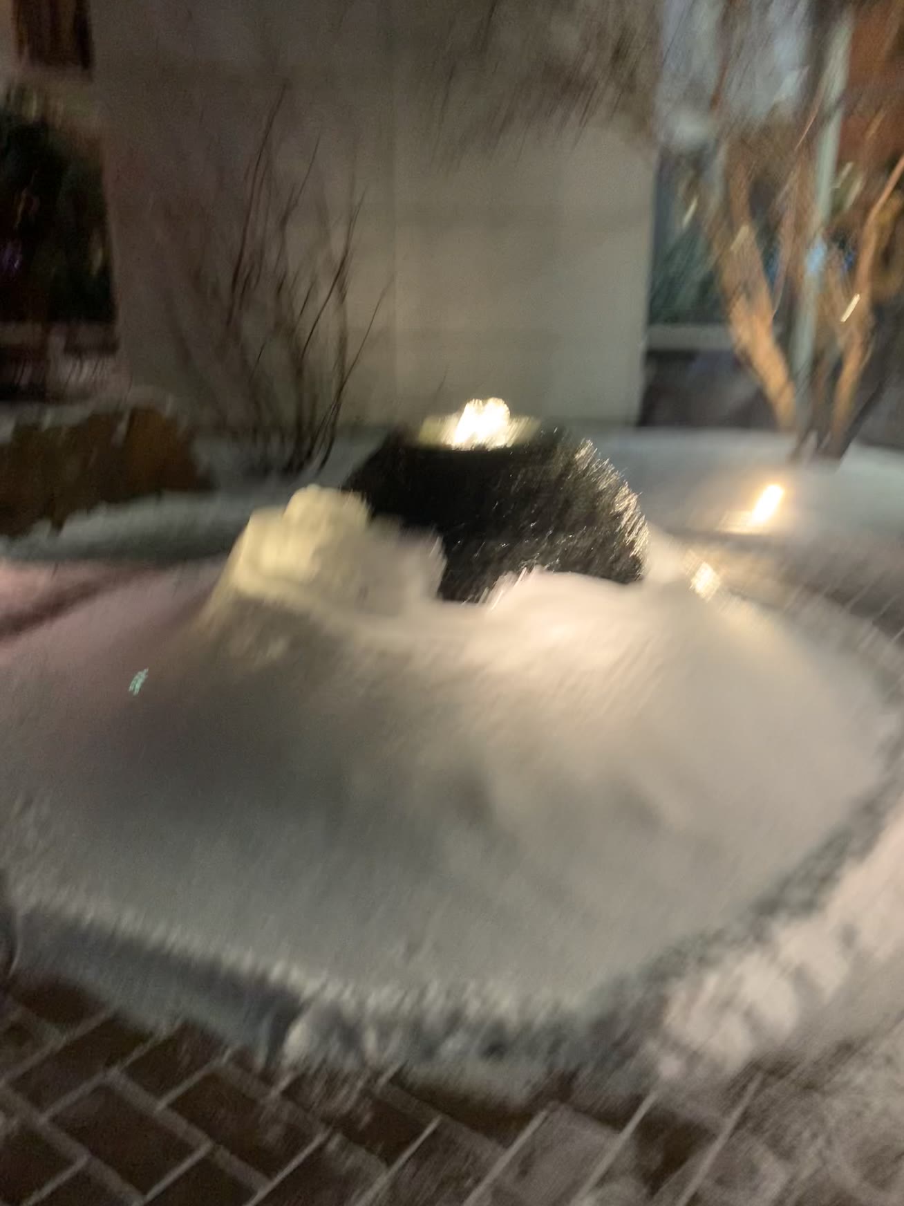 Fire and water bowl display