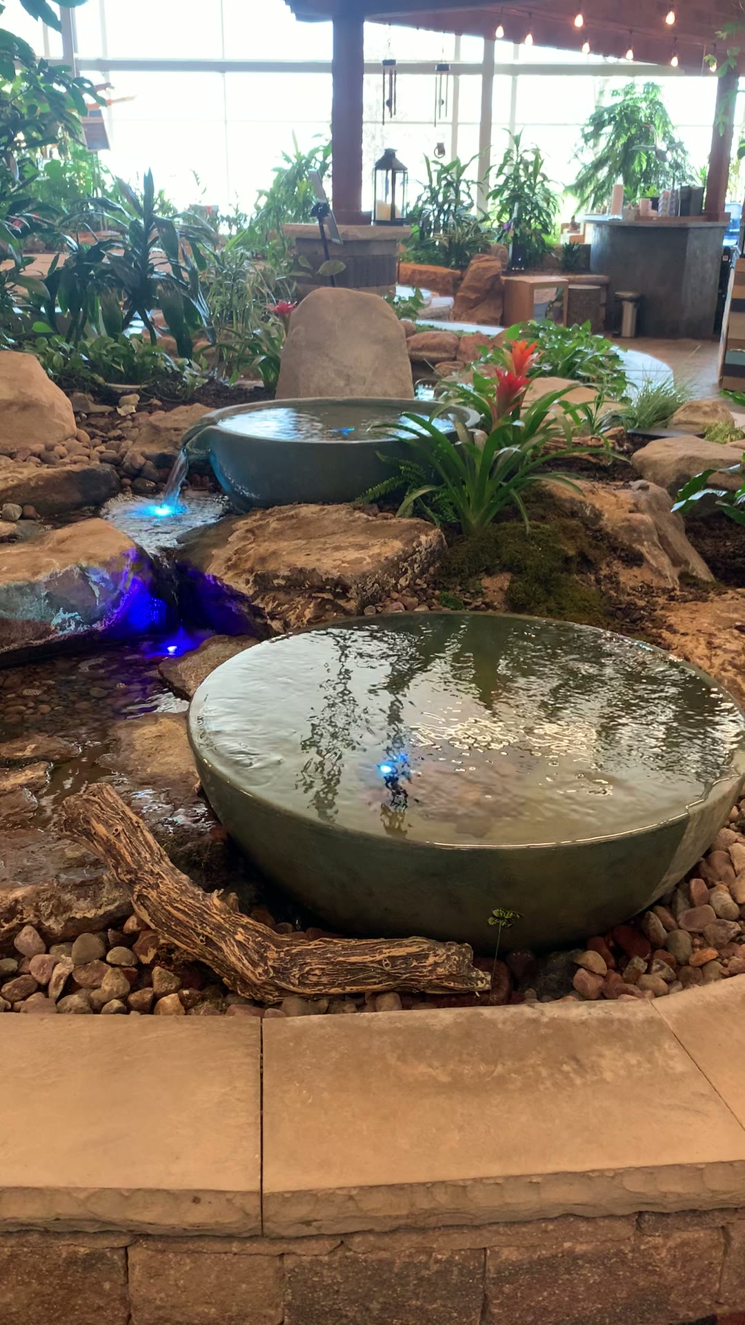 Spillway bowl display